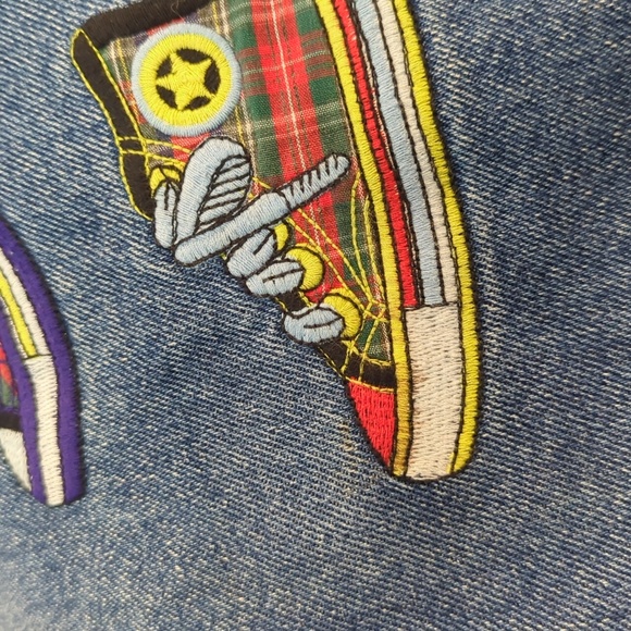 Rare 90s Sneaker Stitched Vintage Jeans Jonathan g - Picture 6 of 8